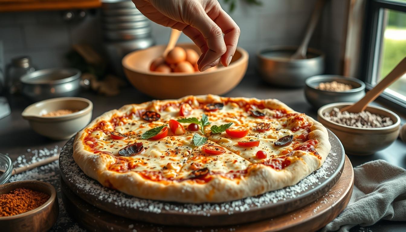 Comforting family dinner served at home